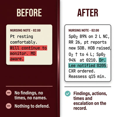 Chart Like a Lawyer: Legal-Proof Documentation for Nurses & NPs