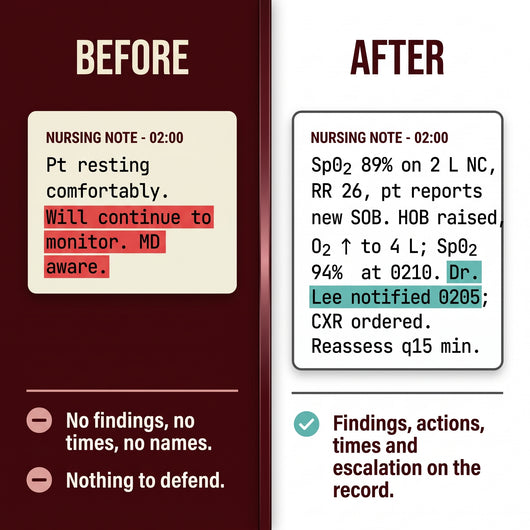 Chart Like a Lawyer: Legal-Proof Documentation for Nurses & NPs