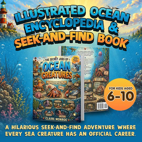 The Secret Jobs of Ocean Creatures For Kids Aged 6 to 10: An Illustrated Fun Animal Encyclopedia To Learn About Nature (Secret Animal Jobs)