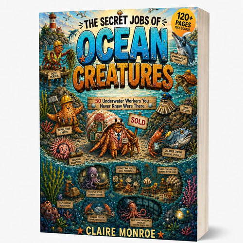 The Secret Jobs of Ocean Creatures For Kids Aged 6 to 10: An Illustrated Fun Animal Encyclopedia To Learn About Nature (Secret Animal Jobs)